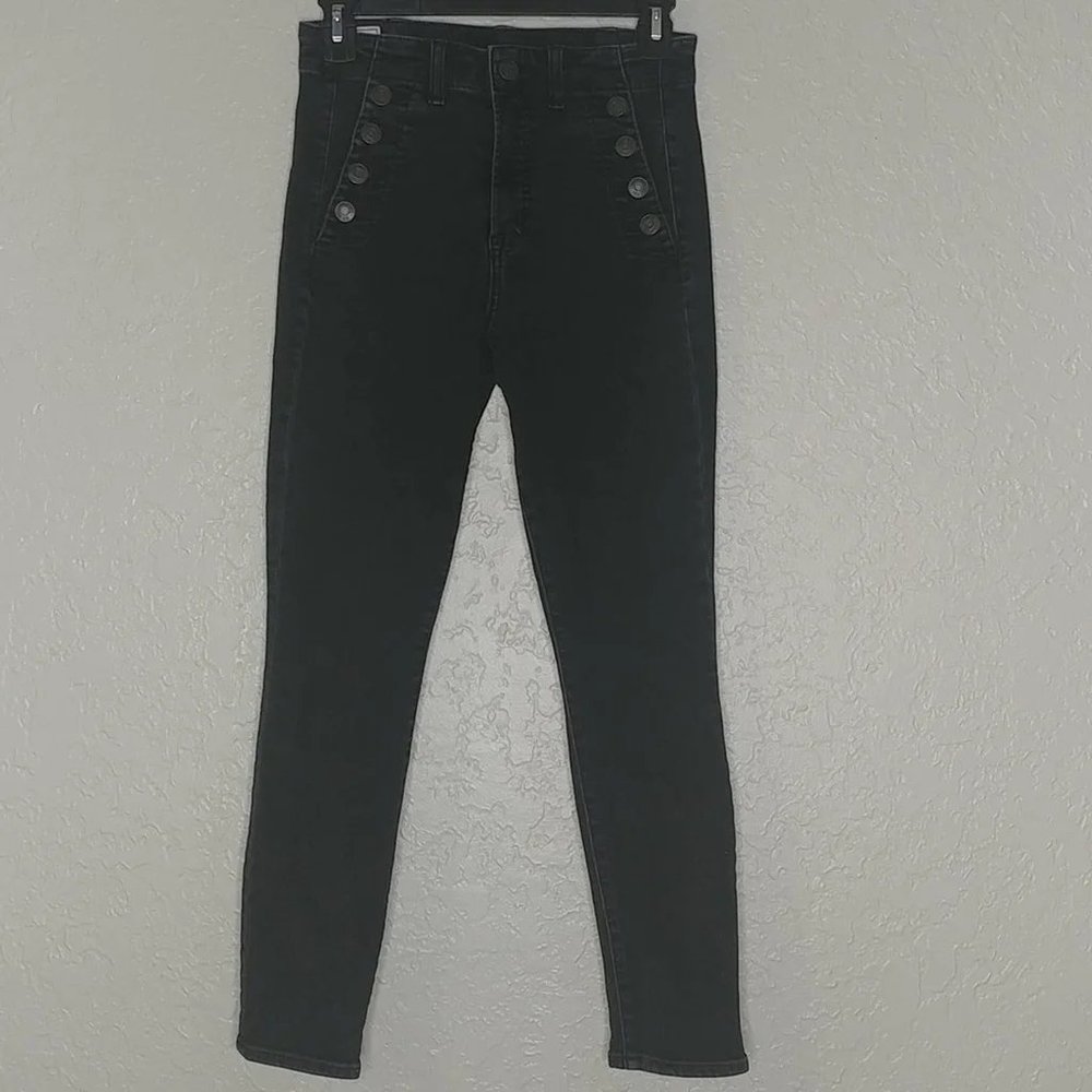 GAP Denim True Skinny High Rise Black Size 26/2 regular